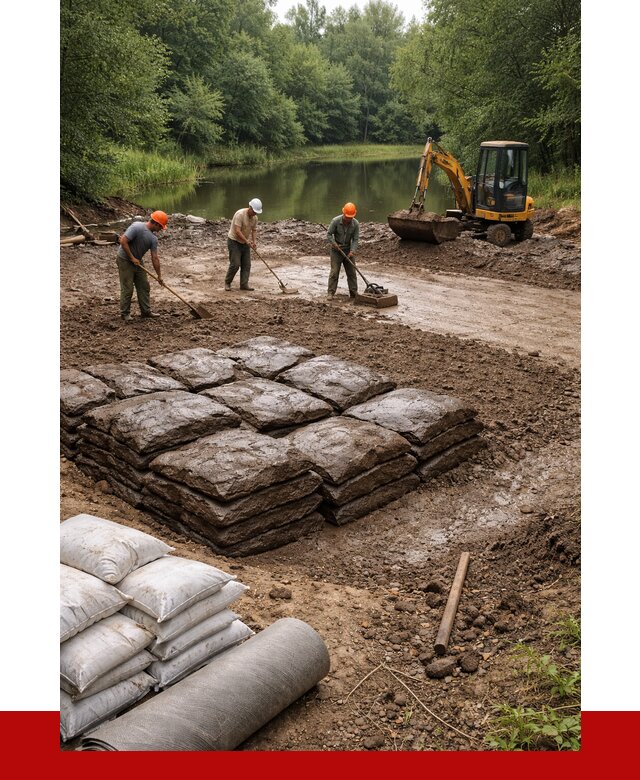 Купить глину для пруда в Кирове от 4663 р. с доставкой | ПРОНЕРУДКри