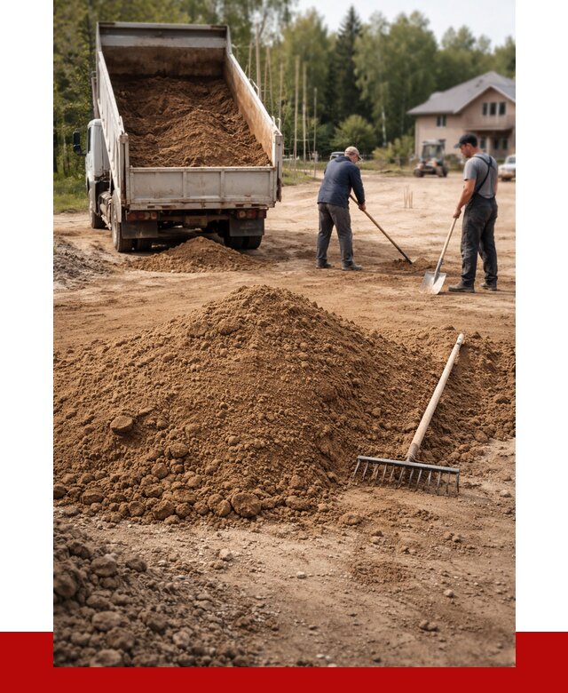 Суглинок для планировки в Кирове с доставкой от 4352 р. | ПРОНЕРУДКри