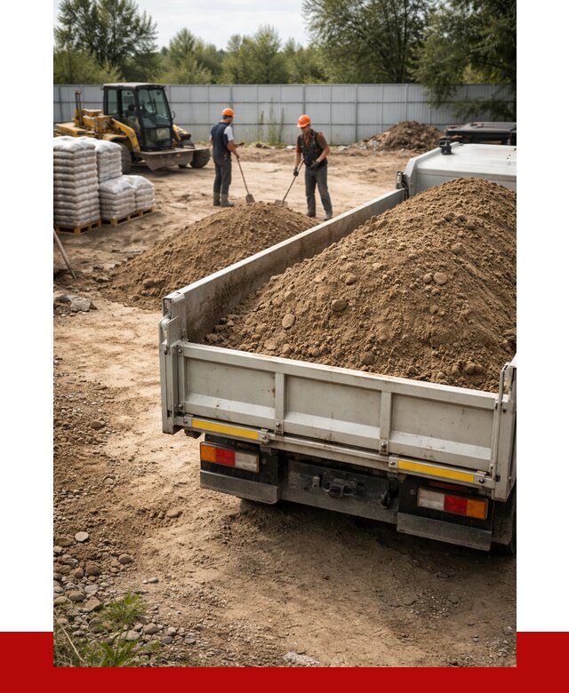 Супесь с доставкой в Кирове от 2539 р. за куб | ПРОНЕРУДКри