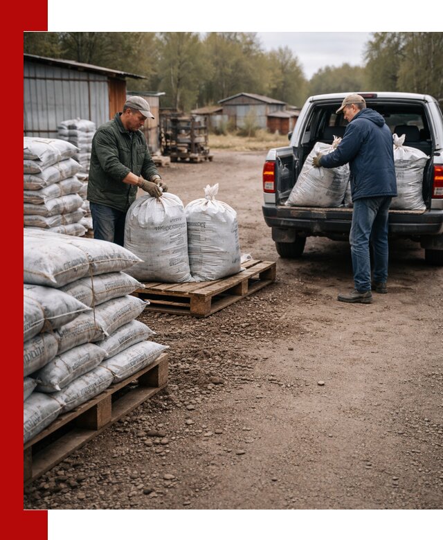 Купить конский навоз в мешках с доставкой в Кирове