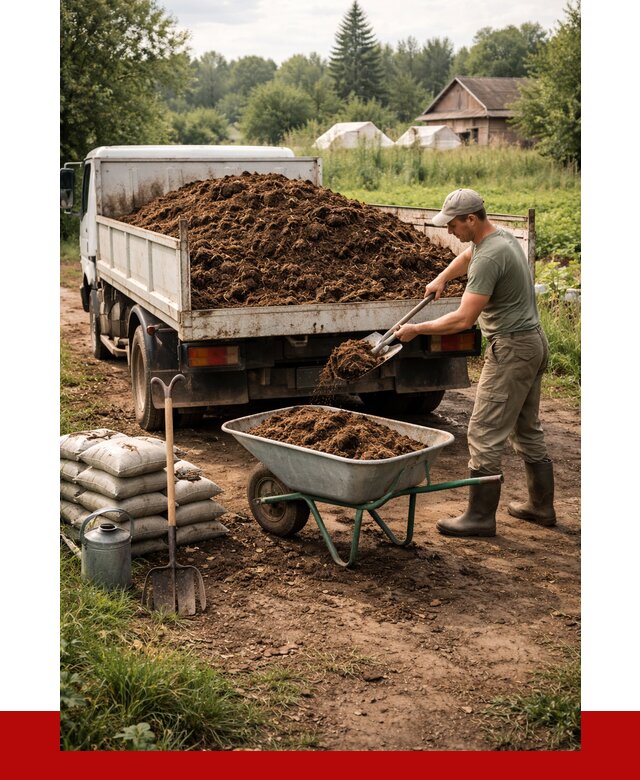 Купить коровий навоз с доставкой в Кирове от 1865 р. | ПРОНЕРУДКри