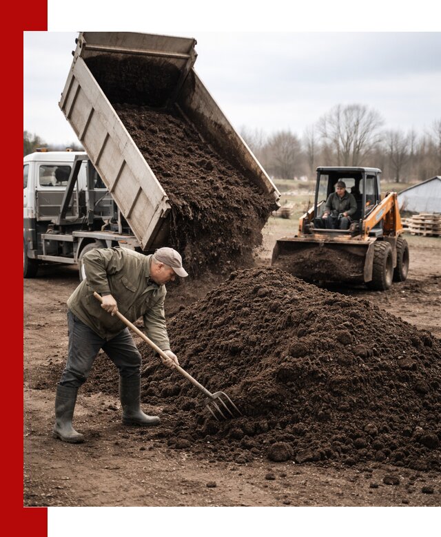 Доставка и продажа перегноя в Кирове быстро и дешево