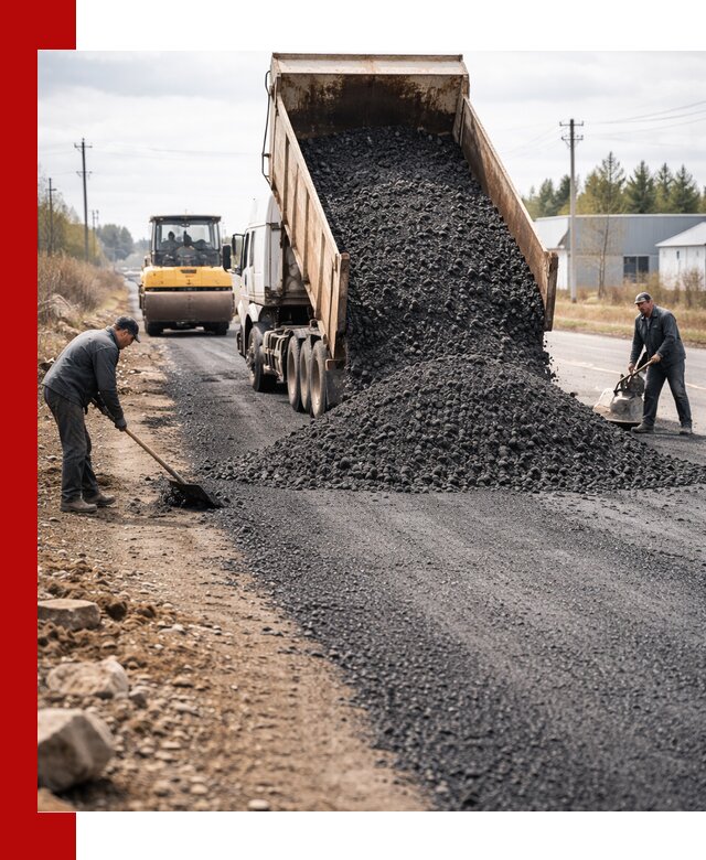 Асфальтовая крошка для дорог в Кирове — поставка и доставка