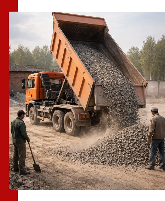 Доставка самосвалом 20 м3 в Кирове быстро и надежно