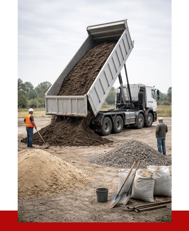 Доставка самосвалом 30 кубов в Кирове от 8808 р. | ПРОНЕРУДКри