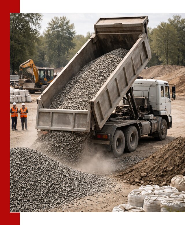 Аренда самосвала в Кирове для доставки сыпучих и нерудных материалов