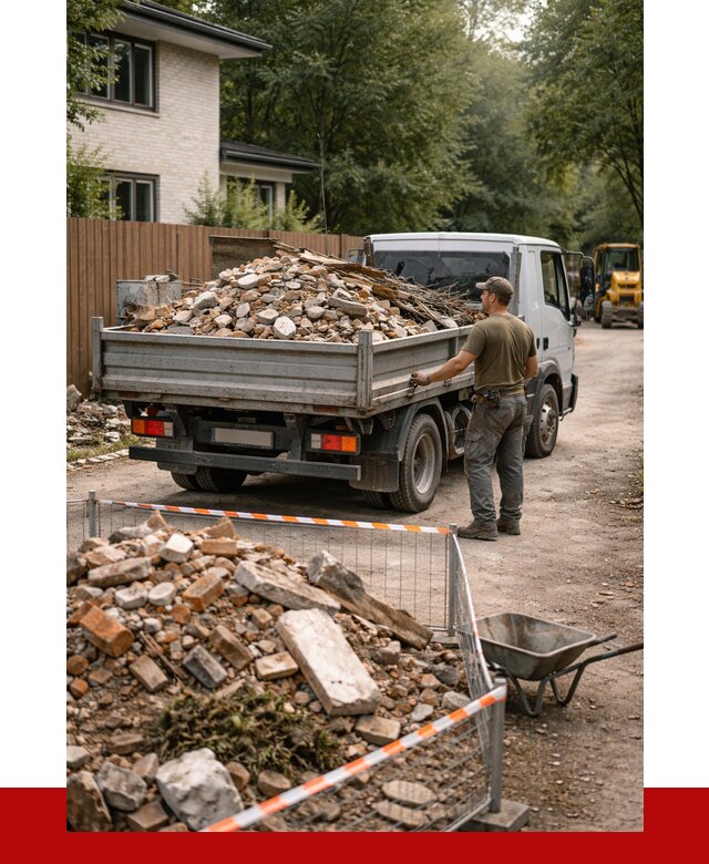 Вывоз строительного мусора с погрузкой в Кирове от 7772 р | ПРОНЕРУДКри