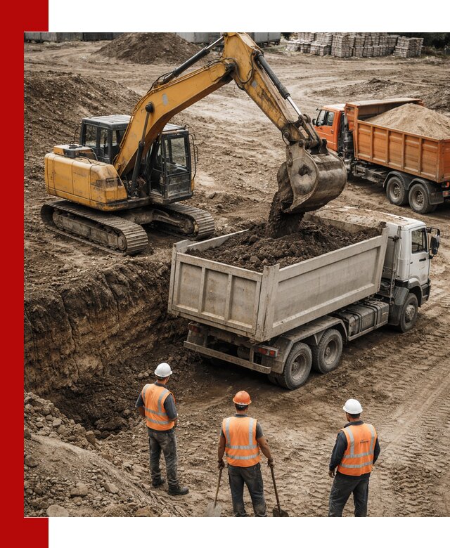 Разработка грунта для строительства и благоустройства в Кирове