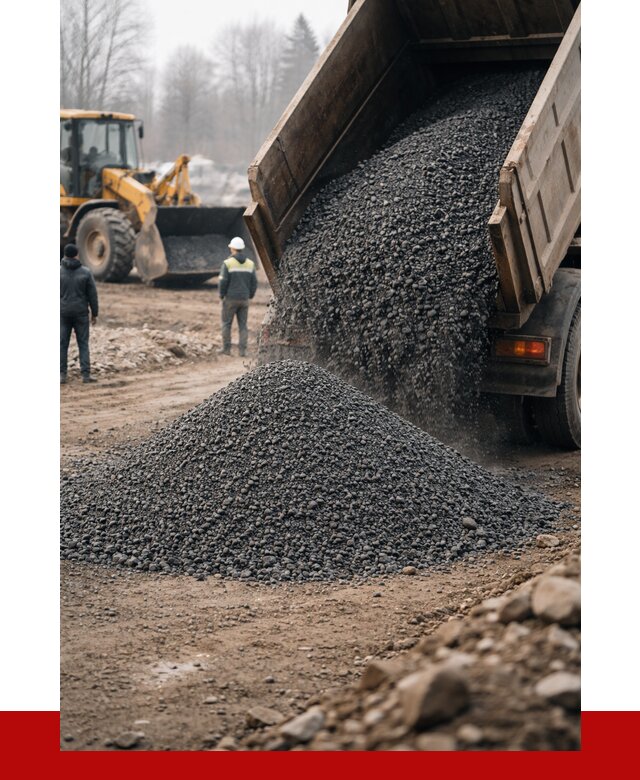 Асфальтовая крошка в Кирове с доставкой от 1865 р. | ПРОНЕРУДКри